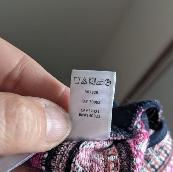 Loft Boho Cotton Tapestry Striped Shorts 14 - Picture 4 of 11